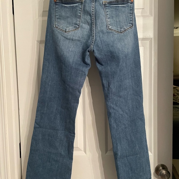 Judy Blue Medium Wash Womens 9/29 Mid Rise Stretchy Flared Boot Cut Jeans - Picture 2 of 5